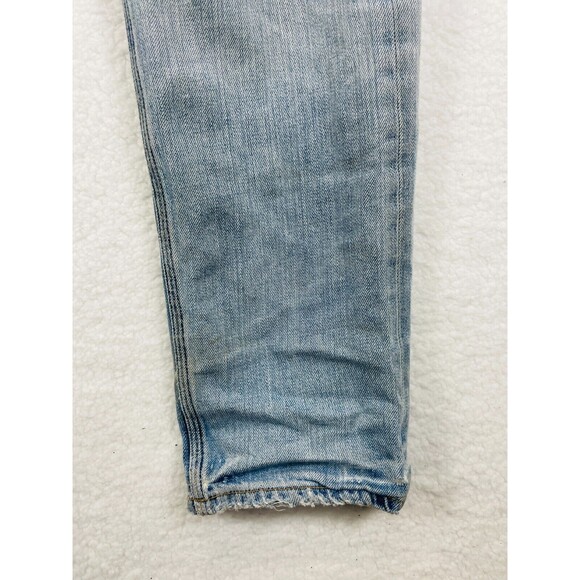 Rag & Bone Slim Fit Jeans Men’s Size 31 Blue Distressed Button Fly Casual Denim - Picture 9 of 16